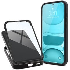 Ударопрочный чехол Moozy 360 для Samsung Galaxy S22 Ultra 5G - Прозрачный  цена и информация | Чехлы для телефонов | pigu.lt