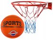 Krepšinio rinkinys Lankas + Kamuolys kaina ir informacija | Krepšinio kamuoliai | pigu.lt