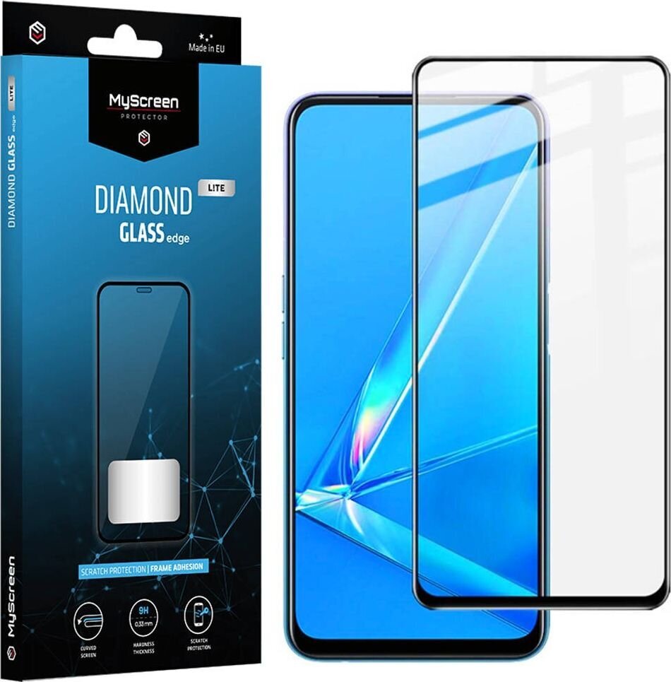 Apsauginis stiklas MS Diamond Glass Edge Lite FG Samsung A03 kaina ir informacija | Apsauginės plėvelės telefonams | pigu.lt