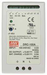 Buferinis impulsinis maitinimo adapteris DRC-100A, 240 V kaina ir informacija | Maitinimo šaltiniai | pigu.lt