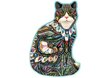 Medinė dėlionė Prabangi katė, 250 detalių kaina ir informacija | Dėlionės (puzzle) | pigu.lt