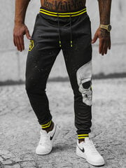 Sportinės kelnės vyrams Naros JSK10228Z49729, juodos цена и информация | Мужская спортивная одежда | pigu.lt