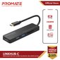 Šakotuvas Promate LinkHub-C USB-C - HDMI, 2 x USB 3.0 kaina ir informacija | Adapteriai, USB šakotuvai | pigu.lt