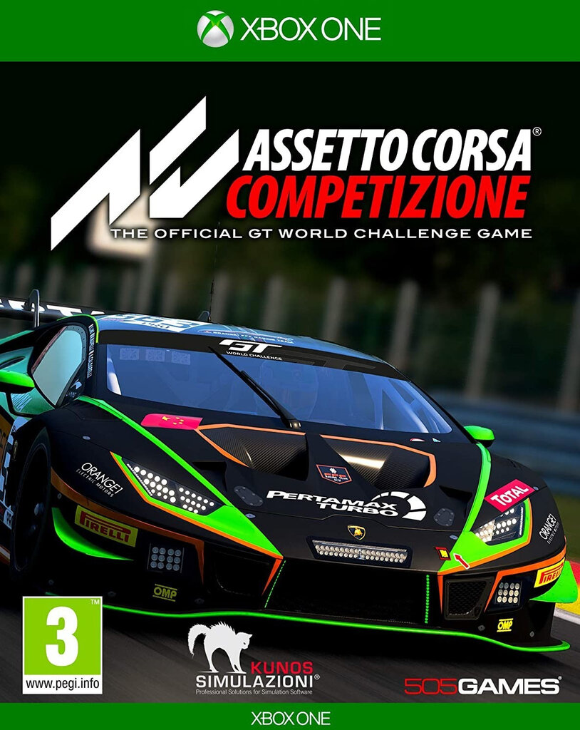 Xbox One Assetto Corsa Competizione kaina ir informacija | Kompiuteriniai žaidimai | pigu.lt