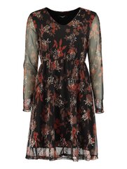Zabaione женское платье MIA KL*03, черный/оранжевый 4067218354239 цена и информация | Платья | pigu.lt