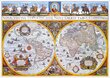 Medinė dėlionė Nova Terrarum žemėlapis, 750 detalių kaina ir informacija | Dėlionės (puzzle) | pigu.lt