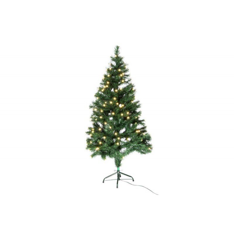 Kalėdų eglutė su lemputėmis, 150LED, 150 cm kaina ir informacija | Eglutės, vainikai, stovai | pigu.lt