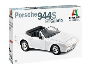 Konstruktorius Italeri, Porsche 944S Cabrio 3646, 1/24 kaina ir informacija | Konstruktoriai ir kaladėlės | pigu.lt