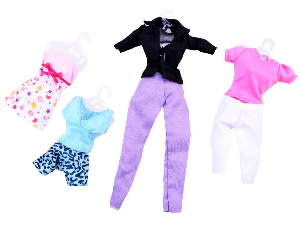 Lėlės rinkinys Anlily su drabužiais ir aksesuarais kaina ir informacija | Žaislai mergaitėms | pigu.lt