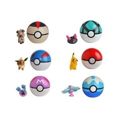 Фигурки Pokemon  Pokeball Clip'N Go Bizak цена и информация | Игрушки для мальчиков | pigu.lt