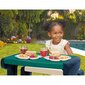 Little Tikes vaikiškas pikniko stalas sodui mėlynai žalias kaina ir informacija | Vandens, smėlio ir paplūdimio žaislai | pigu.lt
