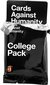 Stalo žaidimas Cards Against Humanity – College Pack цена и информация | Stalo žaidimai, galvosūkiai | pigu.lt