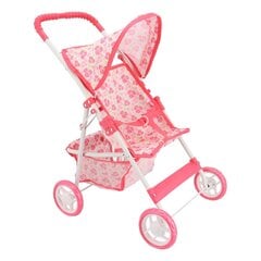 Lėlės vežimėlis Baby Mix Terezka 49230, rožinis kaina ir informacija | Žaislai mergaitėms | pigu.lt