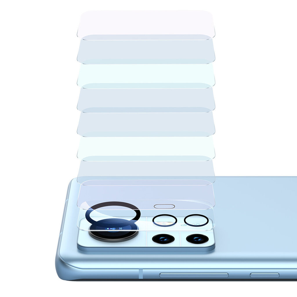 Baseus kameros apsauga Xiaomi 12 Pro (SGQK000402) kaina ir informacija | Apsauginės plėvelės telefonams | pigu.lt