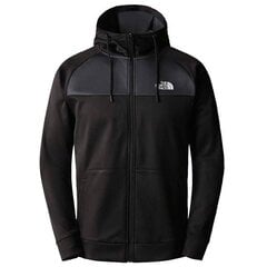 M reaxion fleece fz hd the north face  for men's black nf0a7z9okt0 NF0A7Z9OKT0 цена и информация | Мужские толстовки | pigu.lt