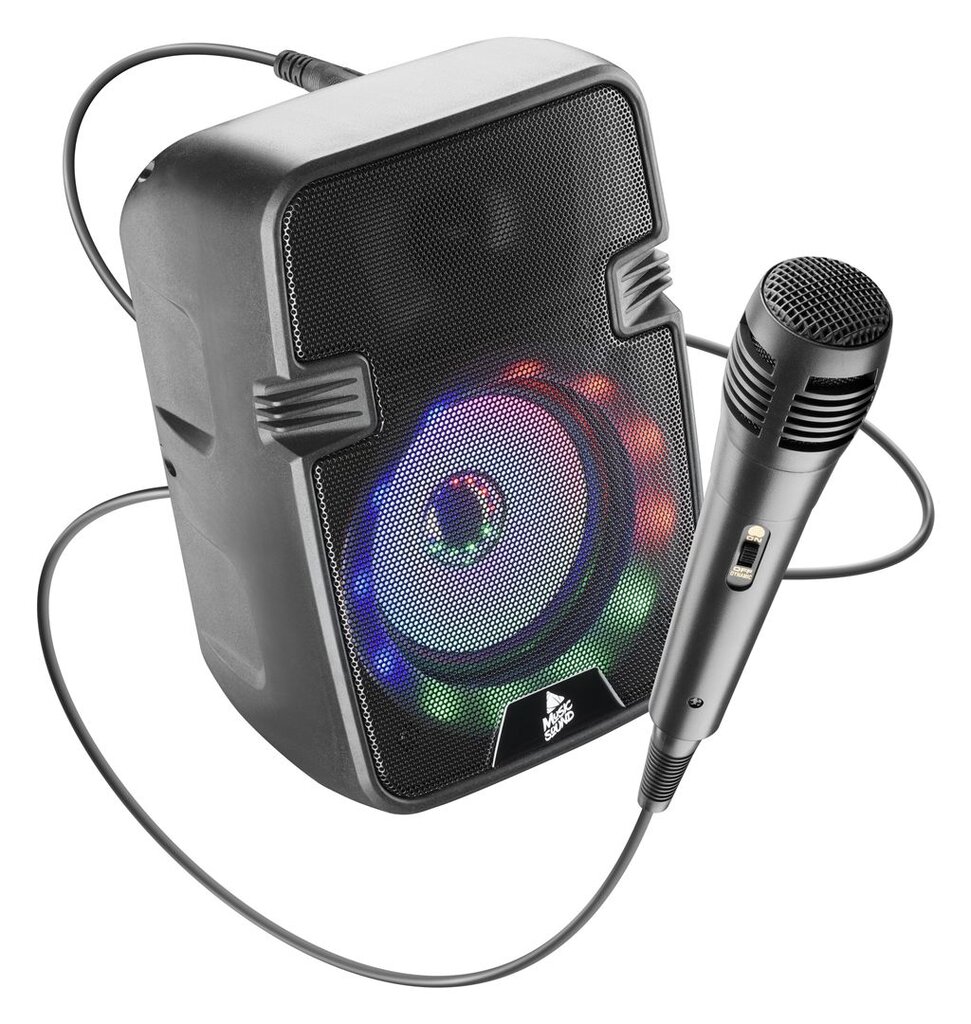 CellularLine Music Sound + mikrofonas, juoda kaina ir informacija | Garso kolonėlės | pigu.lt