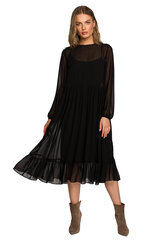 Suknelė moterims Stylove, juoda kaina ir informacija | Suknelės | pigu.lt
