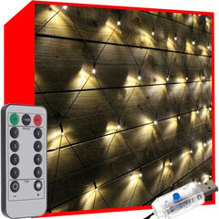 Nuotoliniu būdu valdoma LED lempučių girlianda kaina ir informacija | Girliandos | pigu.lt