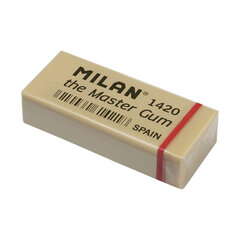 Trintukas Milan (The Master Gum), 1420, rusvai gelvas, baltas kaina ir informacija | Kanceliarinės prekės | pigu.lt