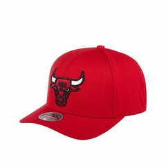 Спортивная кепка Mitchell & Ness Chicago Красный (Один размер) цена и информация | Женские шапки | pigu.lt