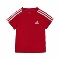 Спортивный костюм для малышей Adidas Three Stripes Красный цена и информация | Комплекты одежды для новорожденных | pigu.lt