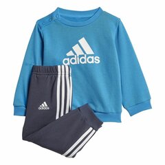 Спортивный костюм для малышей Adidas Badge of Sport French Terry Синий цена и информация | Комплекты одежды для новорожденных | pigu.lt