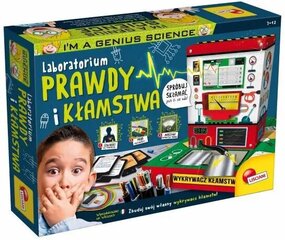 Edukacinis žaidimas Lisciani IM Genius Truth and Lies Lab Science Kit kaina ir informacija | Lavinamieji žaislai | pigu.lt