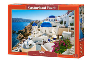 Dėlionė Castorland Summer in Santorini, 500 dalių kaina ir informacija | Dėlionės (puzzle) | pigu.lt
