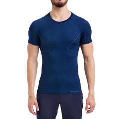 Termo marškinėliai vyrams Brubeck, mėlyni kaina ir informacija | Vyriški termo apatiniai | pigu.lt