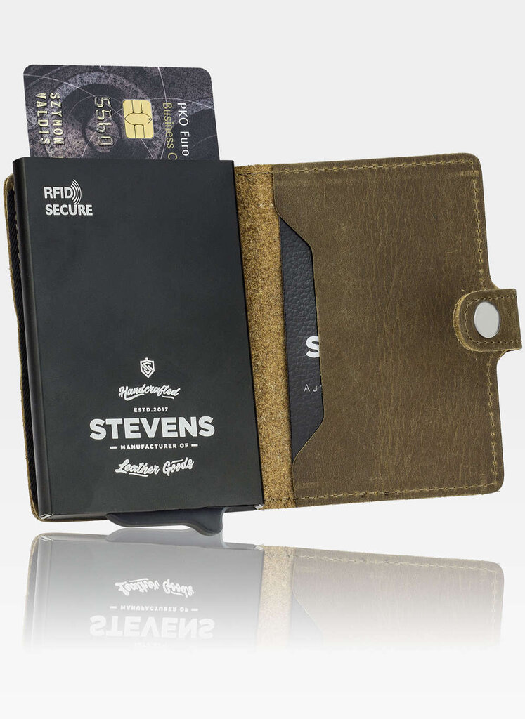 Kortelių dėklas vyrams Stevens FN4 цена и информация | Vyriškos piniginės, kortelių dėklai | pigu.lt