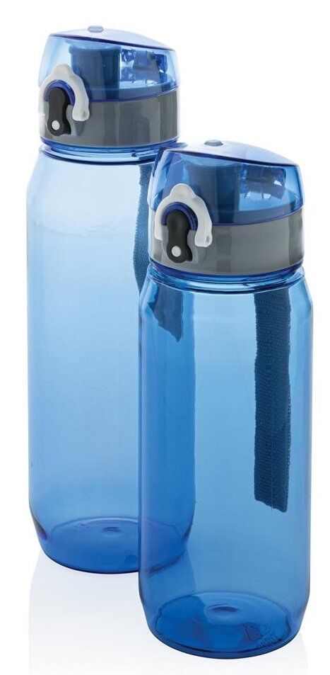 Gertuvė XL, XD COLLECTION, 800ml, permatomas mėlynos sp. tritano plastikas цена и информация | Gertuvės | pigu.lt