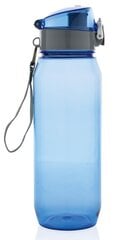 Поилка XL, XD COLLECTION, 800мл, прозрачная синяя сп. тритановый пластик цена и информация | Фляги для воды | pigu.lt