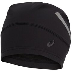 Шапка Asics Lite Show Beanie 3013A613-002, черная цена и информация | Мужские шарфы, шапки, перчатки | pigu.lt