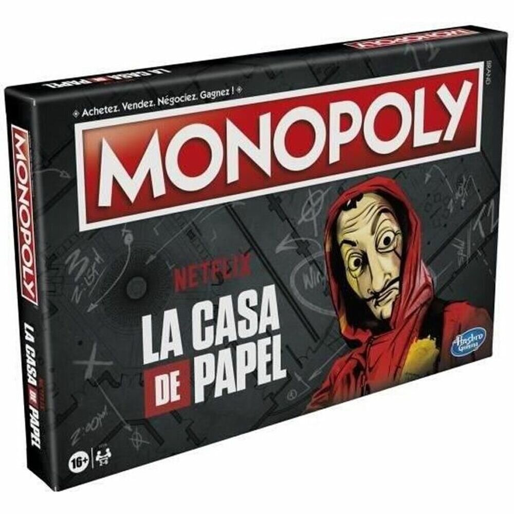 Stalo žaidimas Monopoly La Casa De Papel Hasbro Gaming, FR цена и информация | Stalo žaidimai, galvosūkiai | pigu.lt