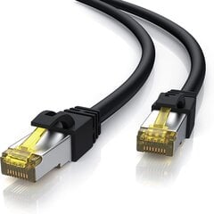 CSL - 20M CAT 7 lauko tinklo kabelis Gigabit Ethernet Lan Kabel - 10000 Mbit S - Pataiso kabelis - CAT.7 Neapdorotas kabelis S FTP PIMF ekranas su RJ 45 kištuku - Dringija - atsparus - alyvos - atsparus - neperšlampamas - IP66 - IP66 - IP66 kaina ir informacija | Kabeliai ir laidai | pigu.lt