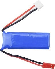 Ličio baterija 751845 7.4V 550mAh, skirta Wltoys K969 K979 K989 K999 P929 P939 didelio greičio nuotolinio valdymo automobilių priedams kaina ir informacija | Išmanioji technika ir priedai | pigu.lt