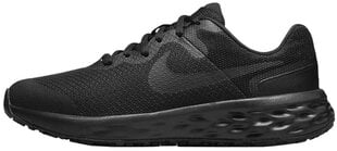 Nike sportiniai batai paaugliams Revolution 6 Nn Black DD1096 001, juodi kaina ir informacija | Sportiniai batai vaikams | pigu.lt