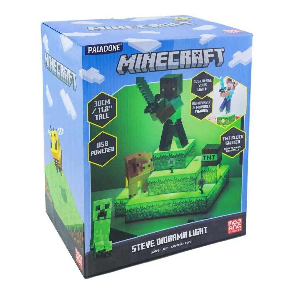 Minecraft Steve Diorama, 30cm kaina ir informacija | Žaidėjų atributika | pigu.lt