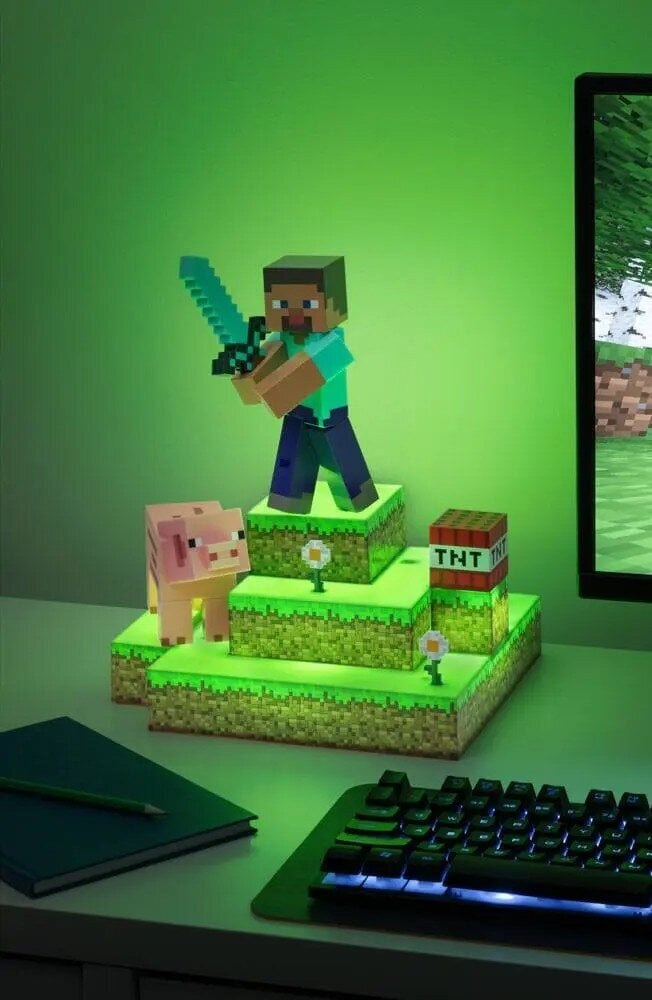 Minecraft Steve Diorama, 30cm kaina ir informacija | Žaidėjų atributika | pigu.lt