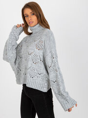 Megztinis moterims Variant, pilkas kaina ir informacija | Megztiniai moterims | pigu.lt