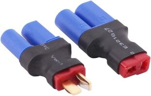 4 vienetai EC5 į T-Plug Deans stiliaus vyriškos lyties moteriškos RC jungties adapteris kaina ir informacija | Išmanioji technika ir priedai | pigu.lt