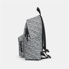 Laisvalaikio kuprinė Eastpak padded pak'r sculptype, balta/juoda kaina ir informacija | Kuprinės ir krepšiai | pigu.lt