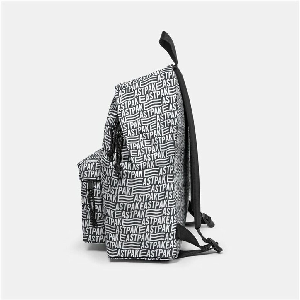 Laisvalaikio kuprinė Eastpak padded pak'r sculptype, balta/juoda цена и информация | Kuprinės ir krepšiai | pigu.lt