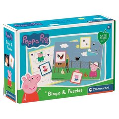 Bingo žaidimas Peppa Pig Clementoni, 16737 kaina ir informacija | Stalo žaidimai, galvosūkiai | pigu.lt