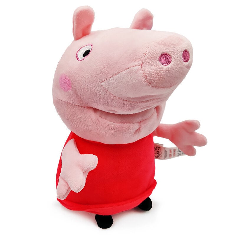 Mielas žaislas Peppa Pig su garso efektais, 29cm цена и информация | Minkšti (pliušiniai) žaislai | pigu.lt