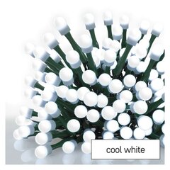 Baltos spalvos LED girlianda, 48 m kaina ir informacija | Girliandos | pigu.lt