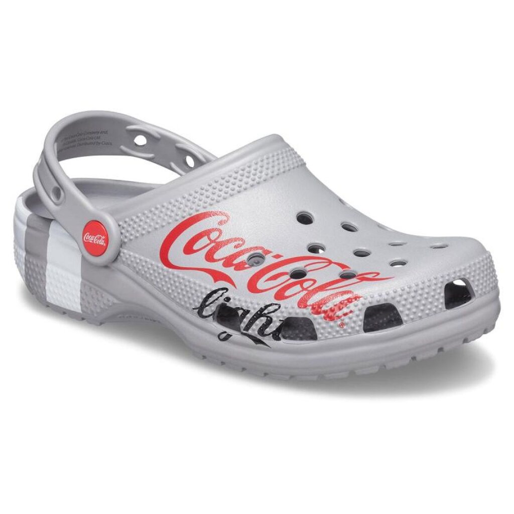 Šlepetės vyrams Crocs™ Classic Coca-Cola Light X, pilkos kaina ir informacija | Vyriškos šlepetės, basutės | pigu.lt