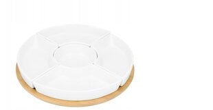 Сервировочная тарелка Homla Basic, 30 см, белая цена и информация | Посуда, тарелки, обеденные сервизы | pigu.lt