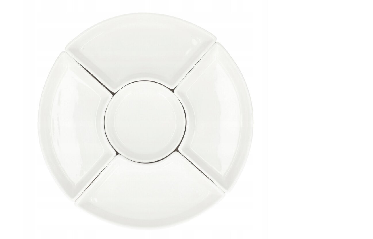 Homla Basic servyravimo lėkštė, 30 cm, balta цена и информация | Indai, lėkštės, pietų servizai | pigu.lt