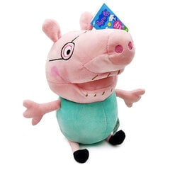 Peppa Pig mielas žaislas "Porsa Pig" su garso efektais, 29cm kaina ir informacija | Minkšti (pliušiniai) žaislai | pigu.lt